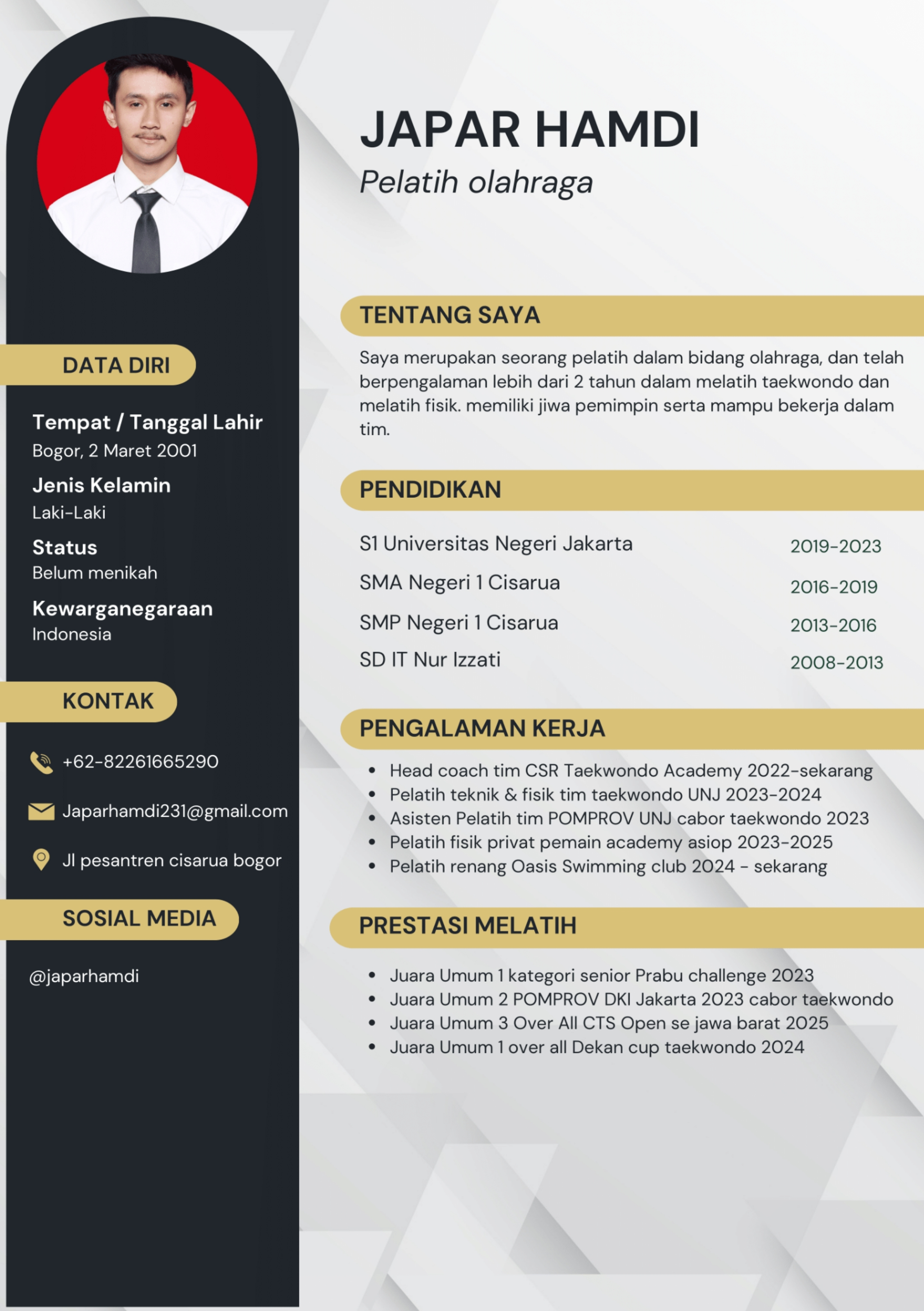 Profil Japar Hamdi